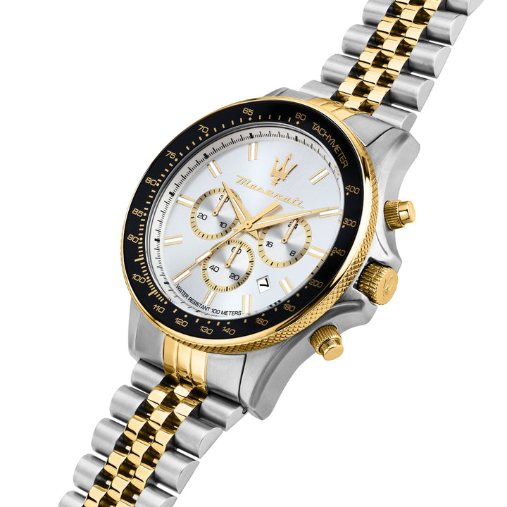 Maserati Sfida R8873640024 chronograaf herenhorloge detail wijzerplaat