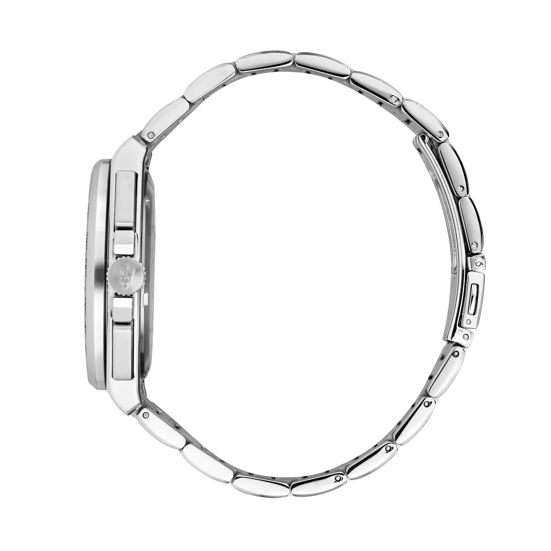 Maserati Velocità watch R8873652007 - Chronograaf Herenhorloge - 43 MM - Zilver Wit Blauw