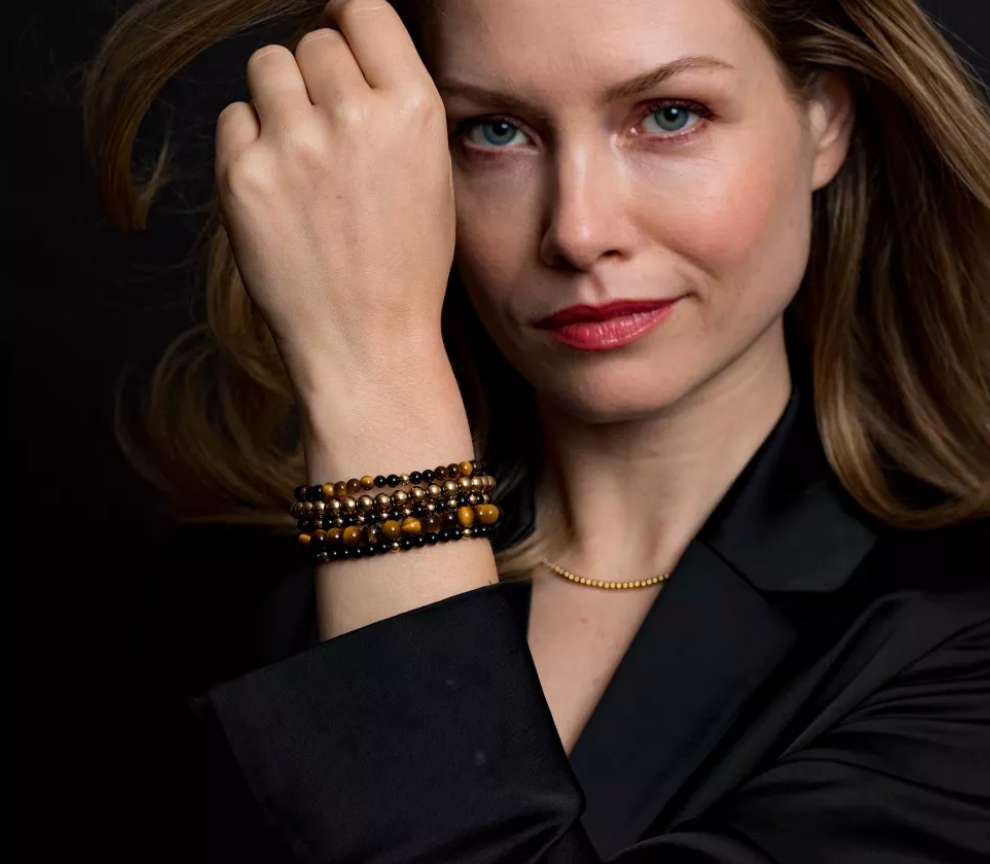 Rebel & Rose RR-60046-G-XS Yellow Gold Only - Damesarmband - Goud - Maat XS (± 15 cm) - 6 MM