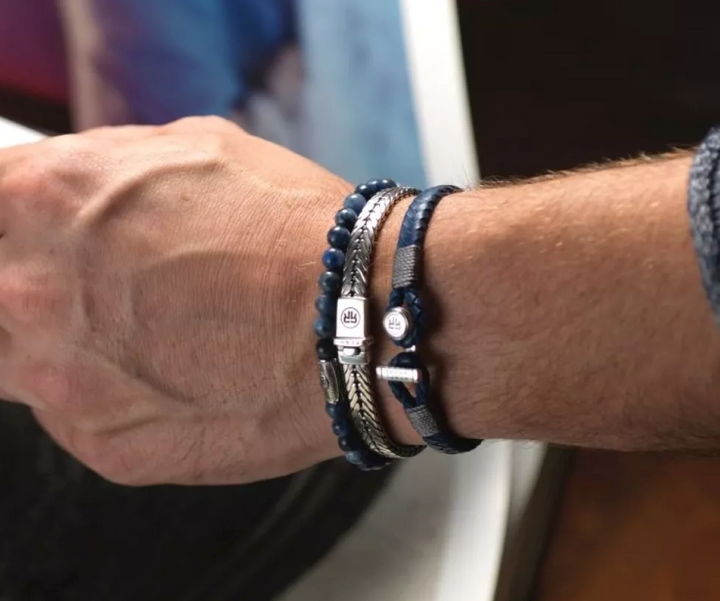 Rebel & Rose armband RR-BR026-S Hermes Seven - Sterling Zilver 925