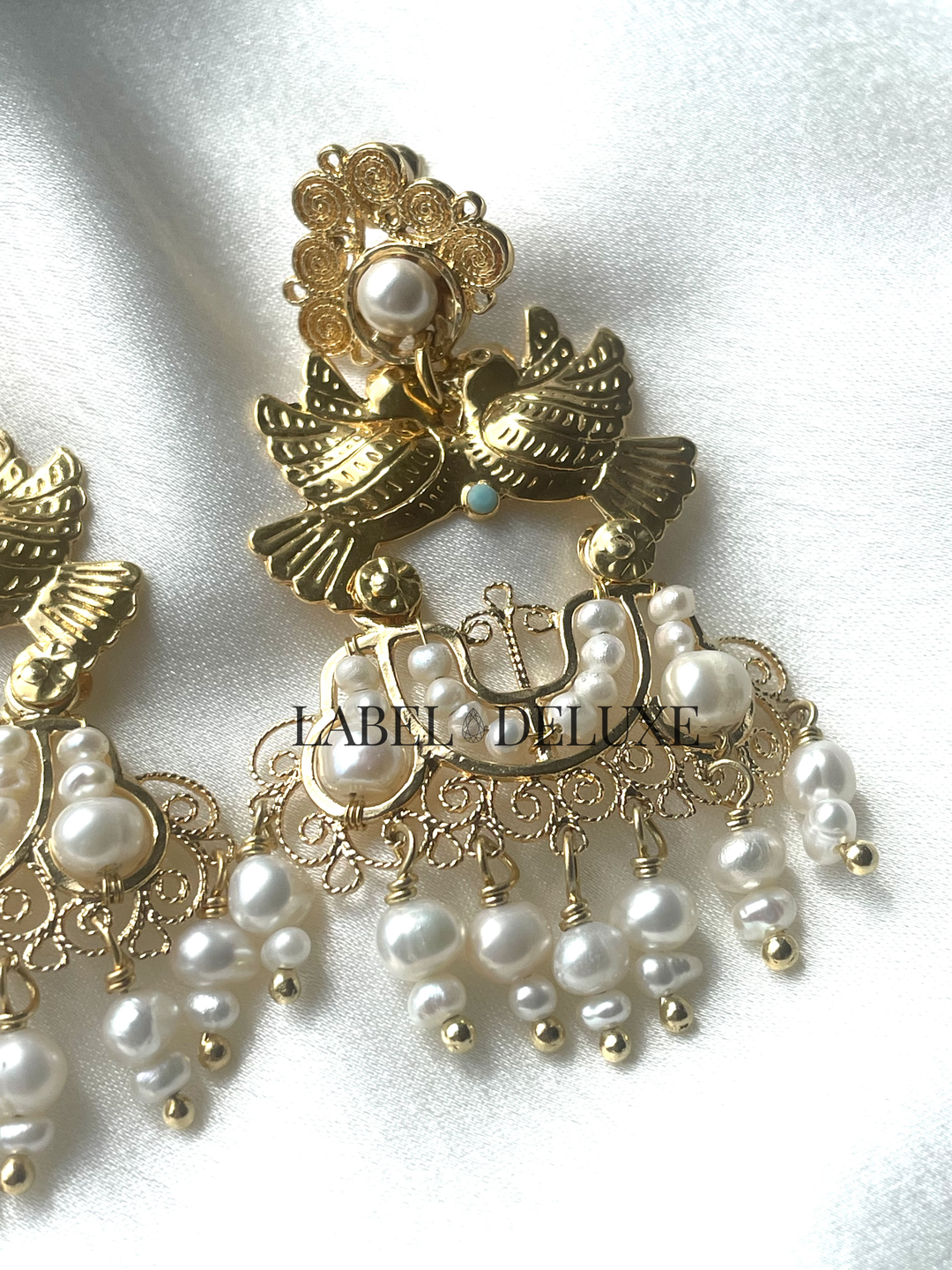 Gas Bijoux earrings 513383 - Dames Oorbellen - Axace Tassels - Goud - L 6,5 cm W 3,5 cm