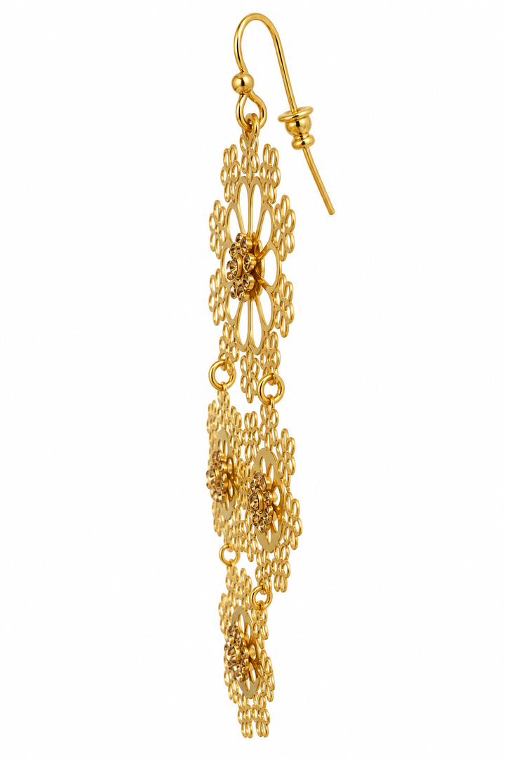 Neige 98008 - Dames Oorbellen - Goud Champagne