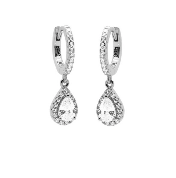 Karma Jewelry A102S - Earrings Harper Chloe - Oorbellen dames - 925 Sterling zilver - 20 MM