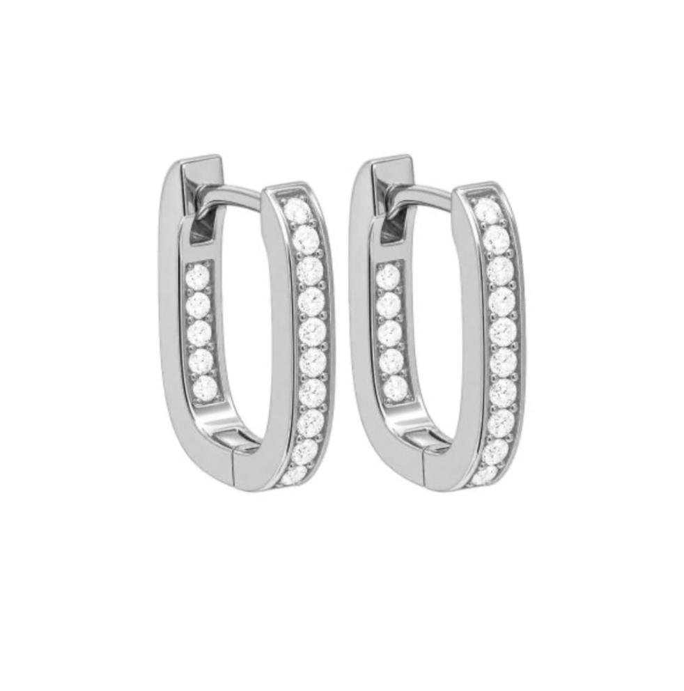 Karma Jewelry oorbellen H465S - Dames Oorbellen - Hinged Hoops Mia - Goud - 1,4 cm