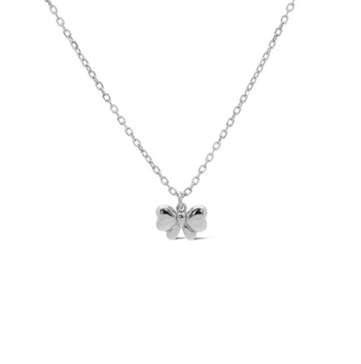 Karma Jewelry T326S - Dames Ketting - Belle Bow - Sterling Zilver - 38/45 CM