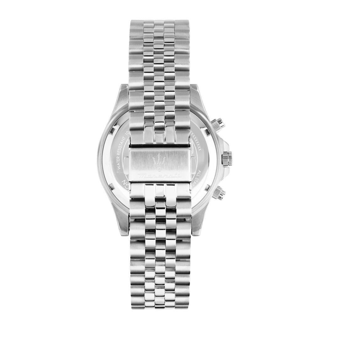 Maserati Sfida watch R8873640025 - Chronograaf Herenhorloge - 44mm - Zilver/Blauw