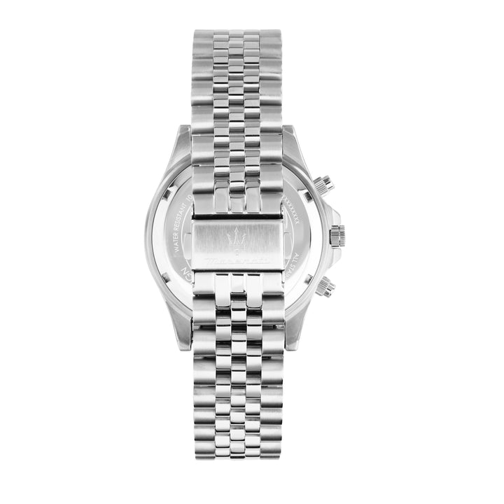Maserati Sfida watch R8873640025 - Chronograaf Herenhorloge - 44mm - Zilver/Blauw