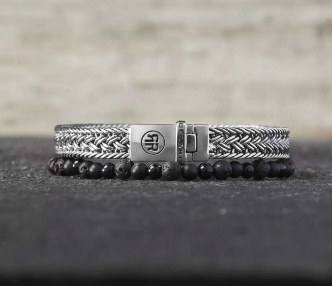 Rebel & Rose armband RR-BR036-S-L Ceres - Sterling Zilver 925 - Maat L ±19 cm