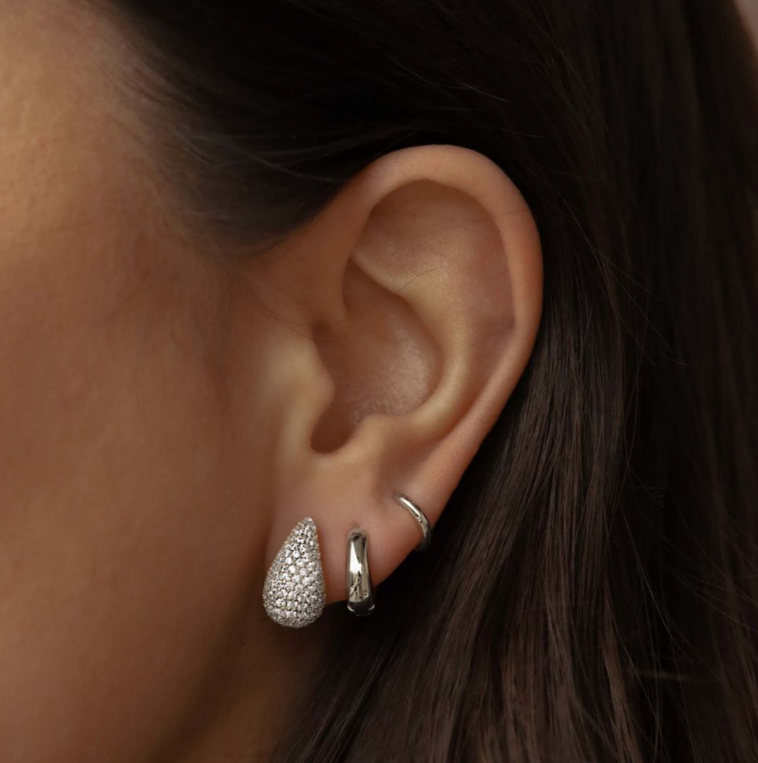 Karma Jewelry X162S - Symbols XL Millie Drops - Oorbellen Dames - 925 Sterling Zilver - Zilverkleurig - 16 MM